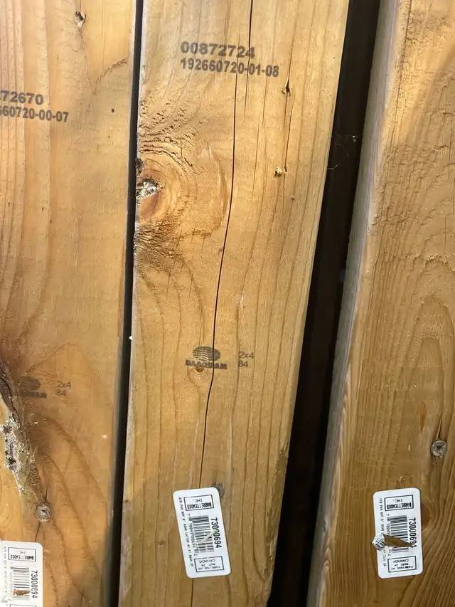 8" Fence sections