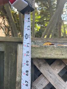 8" Fence sections - Photo 3