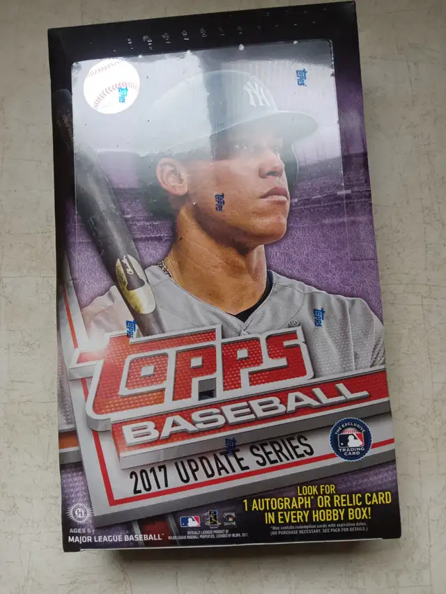 2017 Topps UPDATE Hobby Box. Aaron Judge RC? Auto?
