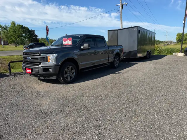Ford F150 & Enclosed Trailer Combo