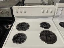 Cuisinière blanche ronds serpentins Frigidaire - Photo 2