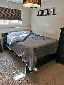 Furnished Room with Private Bath & Living Room – $700