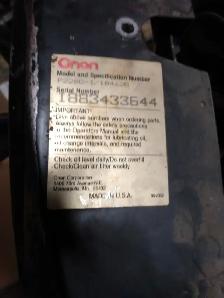ONAN P220G 20hp engine STRIPPED FOR PARTS! - Photo 3