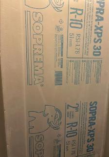 Sopra-XPS 30 extruded polystyrene foam rigid insulations
