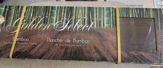 6 box of Golden Select Bamboo Flooring - Espresso New in Box