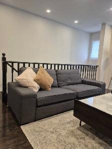 IKEA KIVIK Sofas – Gray – 2 Available