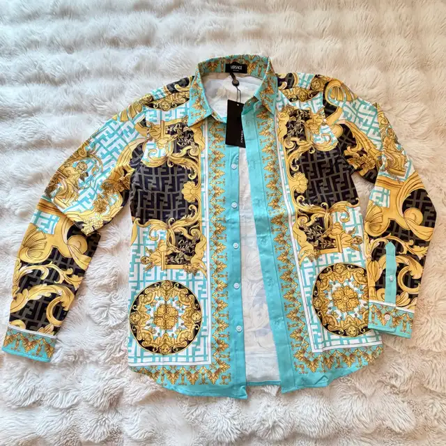 Versace x Fendi Men’s Shirt Brand New w Tags