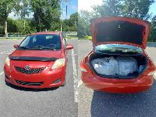 Toyota yaris 2009 rouge - Photo 2