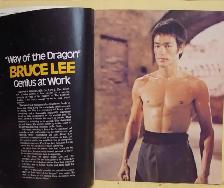 VINTAGE MAGAZINE FIGHTING STAR BRUCE LEE 1974