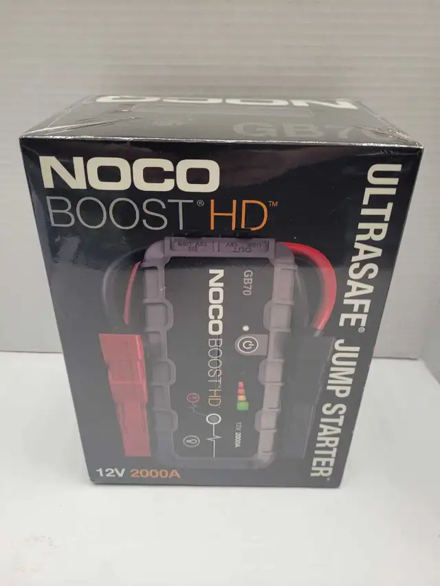 Noco Boost HD GB70 Car Jumpstarter Booster Pack NEW