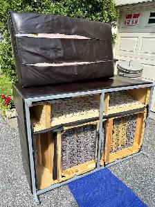 Free leather couch with chaise Genius Leather - Photo 3