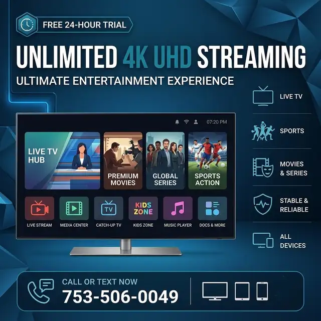 High-Quality 4K Streaming Subscription - All Access