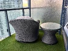 Outdoor Rocking Chair with table - Photo 2