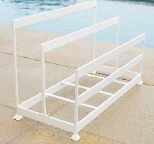 POTTERY BARN Metal Outdoor Pool Float/Toy/Noodle Storage - Photo 2