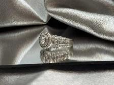 14KT White Gold Diamond Ring & Matching Band $2,975 - Photo 8