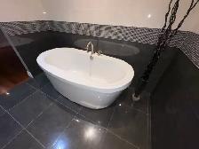 luxury soaking tub new (Worth $4500)