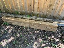 6x6 Pressure treated rails - Photo 2
