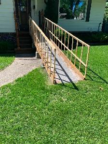 Wood Ramp