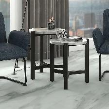 ACCENT NESTING TABLE IN GREY(SET OF TWO ) - Photo 5