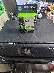 HP black wireless printer