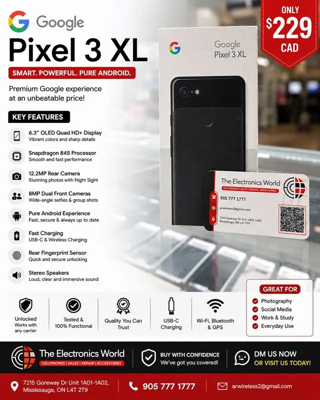 Google Pixel 3 XL – 64GB