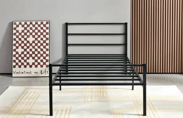 Twin metal bed frame
