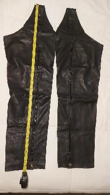 Men's full leather Motorcycle leggings