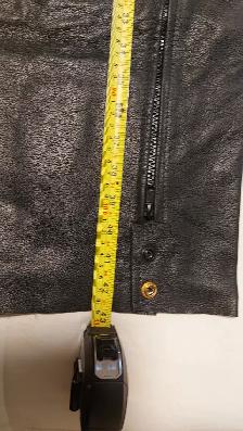 Men's full leather Motorcycle leggings - Photo 2