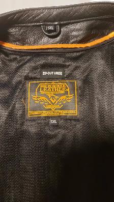 Men’s Milwaukee leather motor cycle jacket - Photo 3