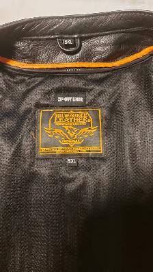 Men’s Milwaukee leather motor cycle jacket - Photo 4