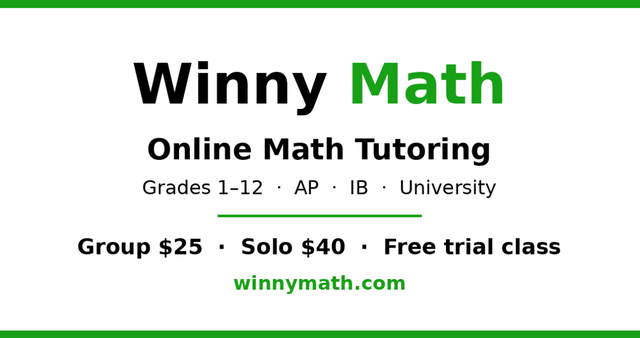 Affordable Online Math Tutor, Grades 1-12, Free Trial Class