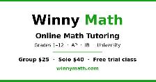 Affordable Online Math Tutor, Grades 1-12, Free Trial Class