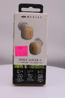 Brand New Marley Smile Jamaica True Wireless Earbuds - Cream