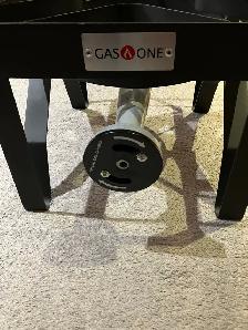 Gas One propane burner with Thermalloy St Steel Stock Pot - Photo 5