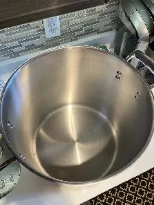 Gas One propane burner with Thermalloy St Steel Stock Pot - Photo 8
