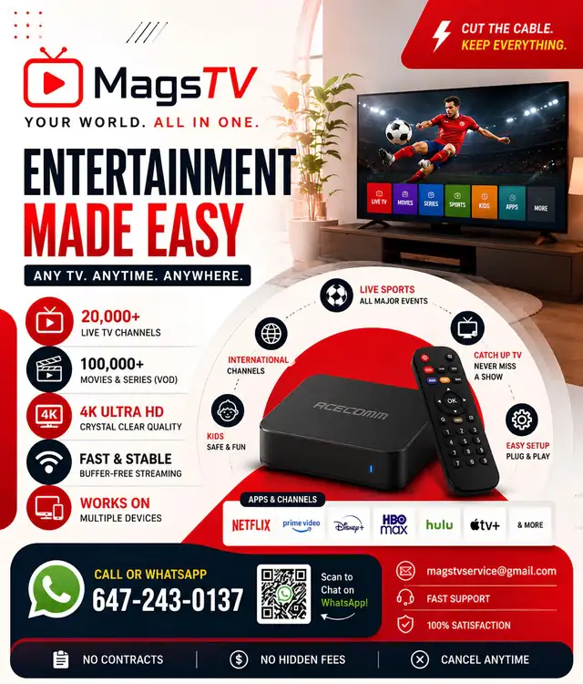 Multi TV Connection - 4K / HD Quality