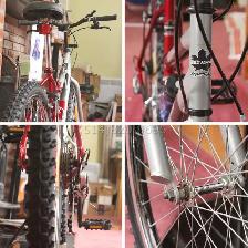 Vélo montagne femme 26' jantes chromées vintage 90e QUASI NEUVE - Photo 9