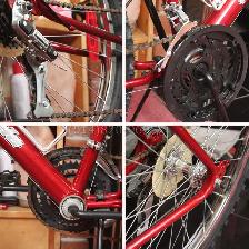 Vélo montagne femme 26' jantes chromées vintage 90e QUASI NEUVE - Photo 10