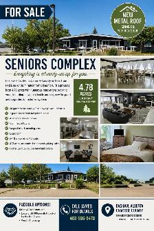 Bashaw Seniors Complex For Sale