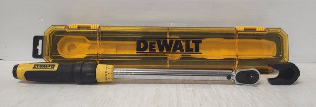 (N94805-2) Dewalt DWMT75463 Micrometer Torque Wrench