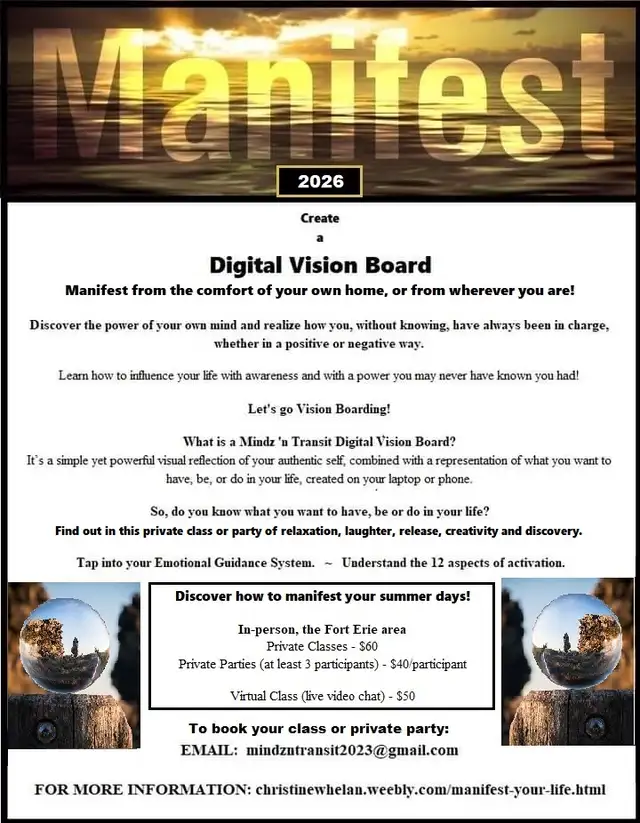 'Manifest Your Summer' Vision Boarding Workshop