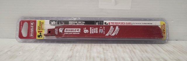 (N94805-1) Diablo DS0914BF5P 5 1 Medium Metal 9' Reciprocatin...