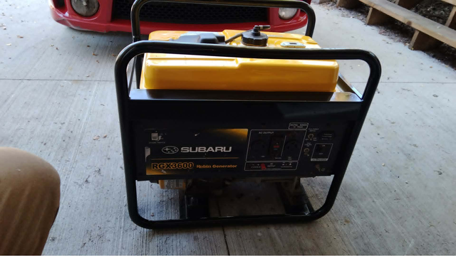 Subaru RGX 3600 Generator ⭐Just $300 OBO⭐