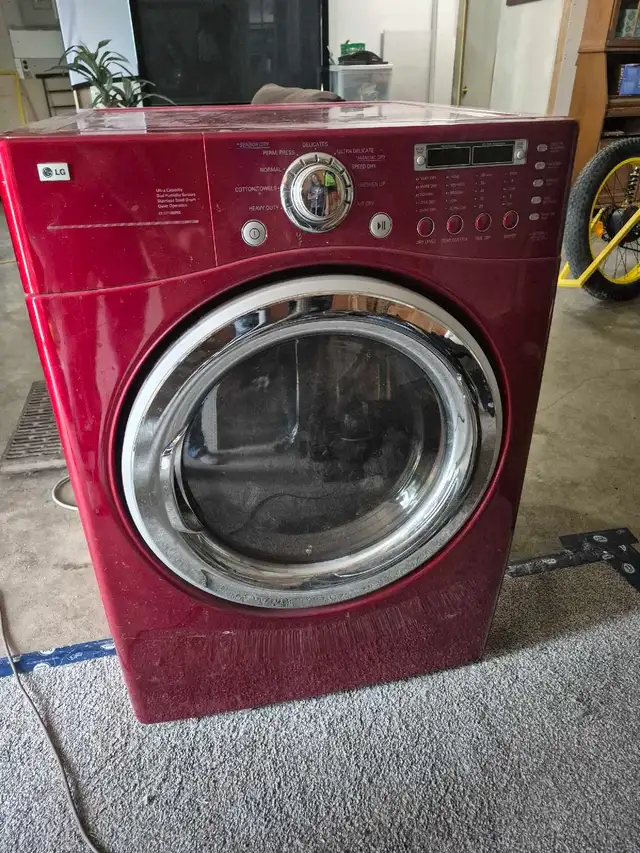 LG gas dryer