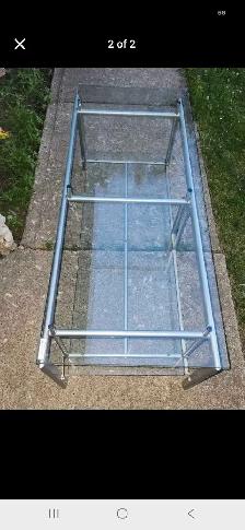 glass tv stand - Photo 2