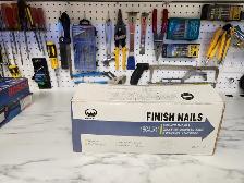 18 Gauge Finish Brad Nails 1" inch Straight Galvanized NEW5000pc - Photo 3