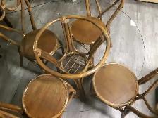 Bentwood dinning table and chairs - Photo 3