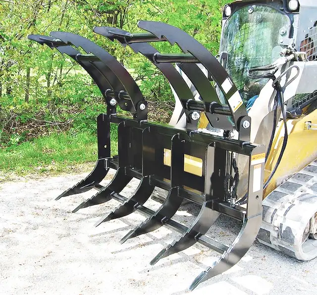 NEW Wolverine Skid Steer Brush Grapple Attachment $2,750