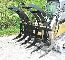 NEW Wolverine Skid Steer Brush Grapple Attachment $2,750