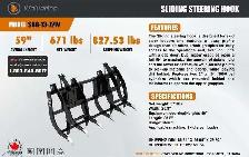 NEW Wolverine Skid Steer Brush Grapple Attachment $2,750 - Photo 2